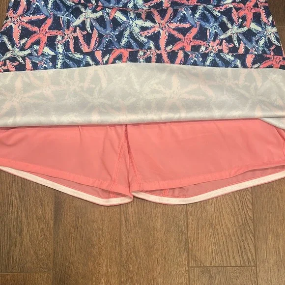 Vineyard‎ Vines Blue and Pink Starfish Skirt/Skort - Picture 5 of 7